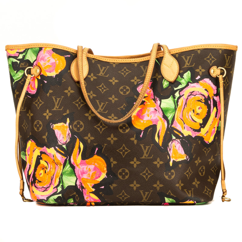 Louis Vuitton Limited Edition Fuchsia Stephen Sprouse Graffiti Neverfull GM  Bag