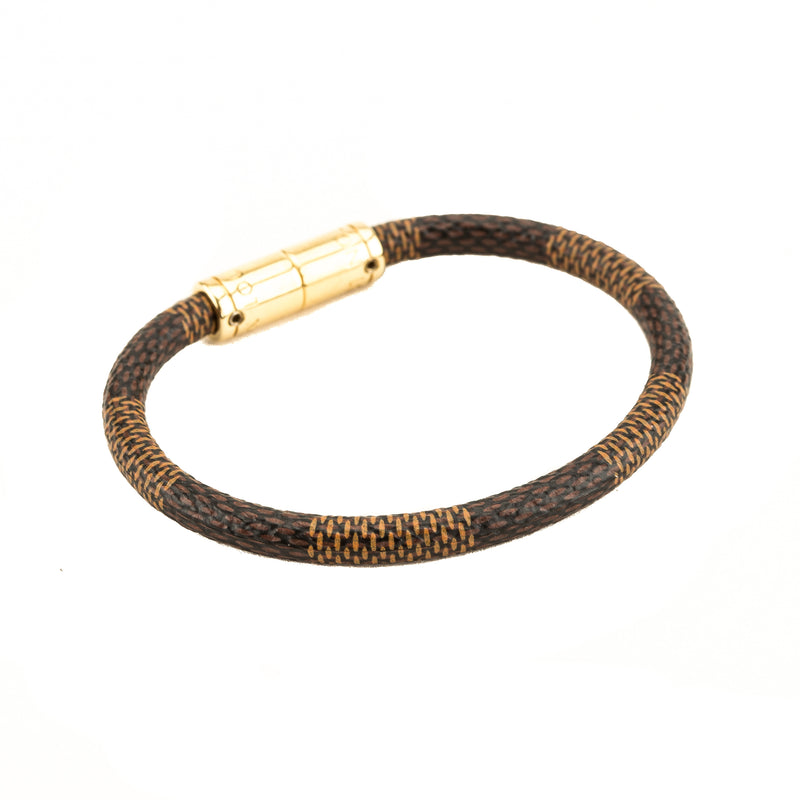 Louis Vuitton Keep It Damier Ebene Bracelet Louis Vuitton