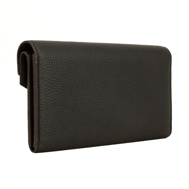 Louis Vuitton Black Taurillon Monogram Double V Long Wallet (4156012) – LuxeDH