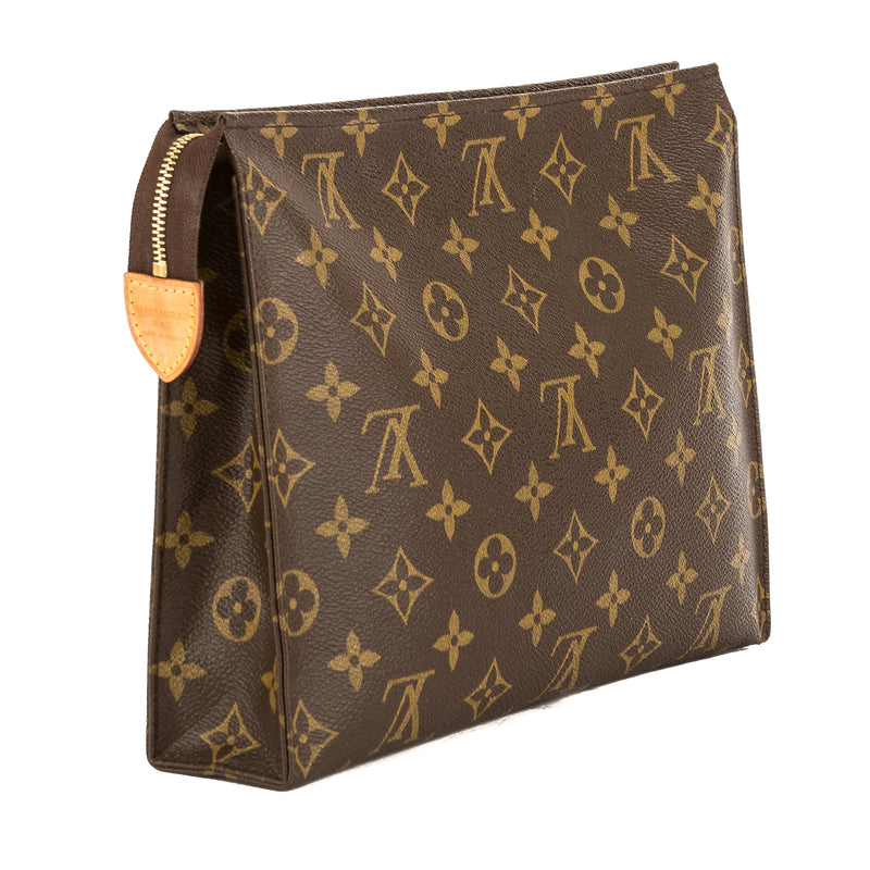 Louis Vuitton Monogram Canvas Toiletry Pouch 26 Bag (Pre Owned) – LuxeDH