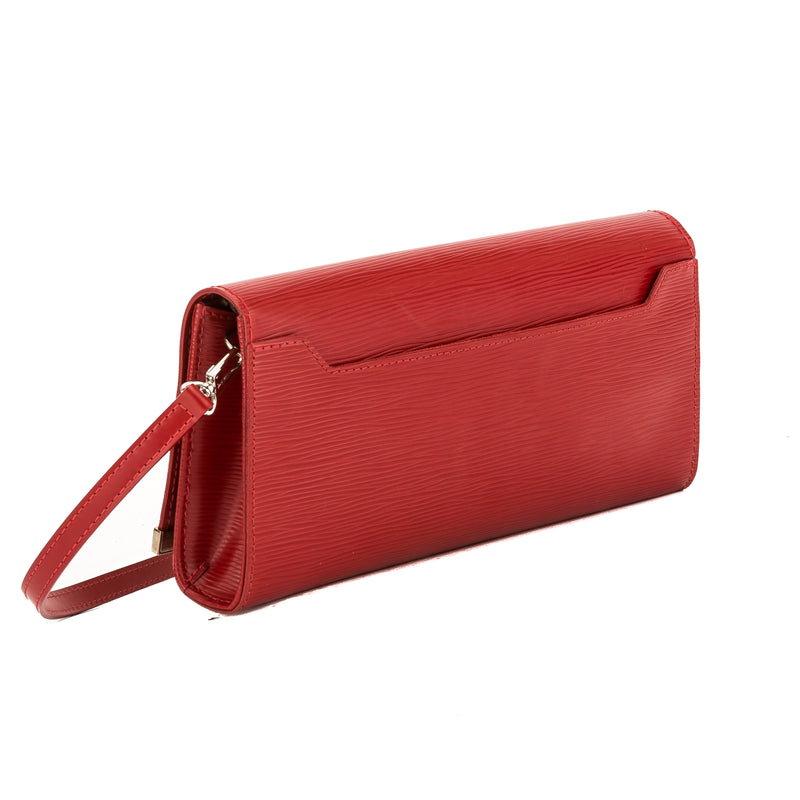 Louis Vuitton Red Epi Leather Sevigne Clutch Bag (7000206) – LuxeDH