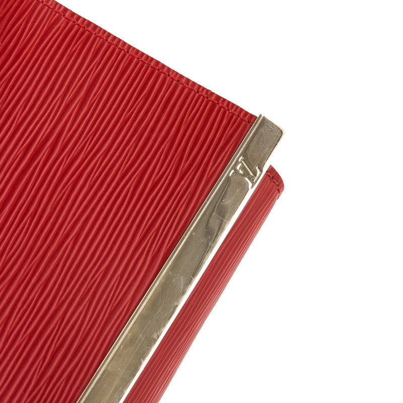Louis Vuitton Red Epi Leather Sevigne Clutch Bag (7000206) – LuxeDH