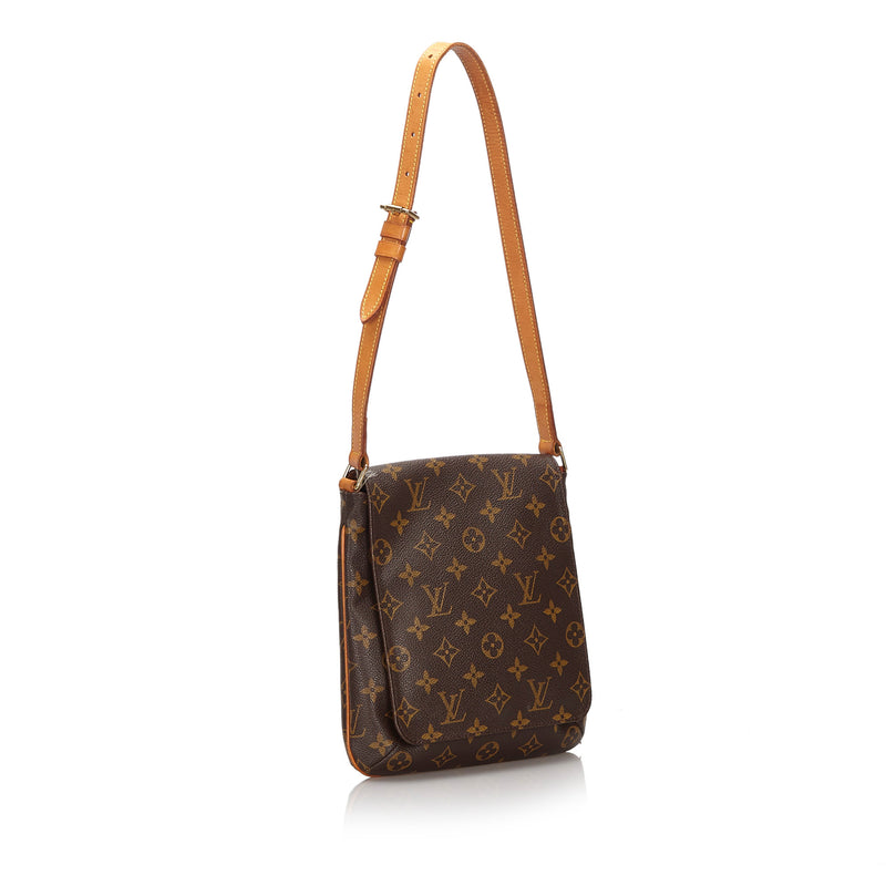 Pre-Loved Louis Vuitton Brown Monogram Musette Salsa Short Strap France – LuxeDH