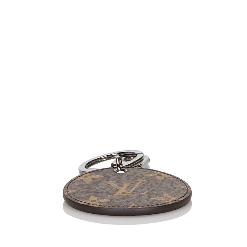 Pre-Loved Louis Vuitton Brown Monogram Illustre Logos Bag Charm France – LuxeDH