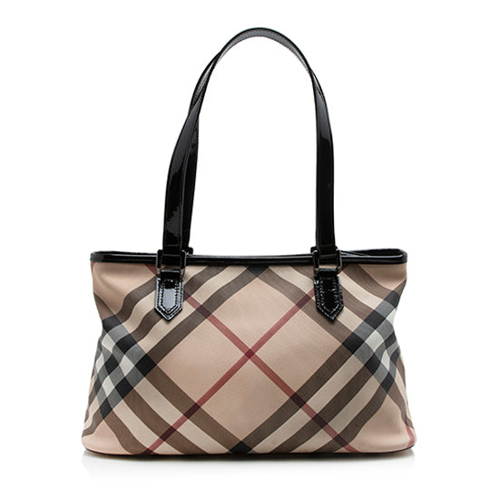 burberry nova check tote