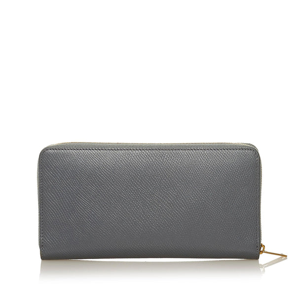 Celine Leather Continental Wallet (SHG-35191) – LuxeDH