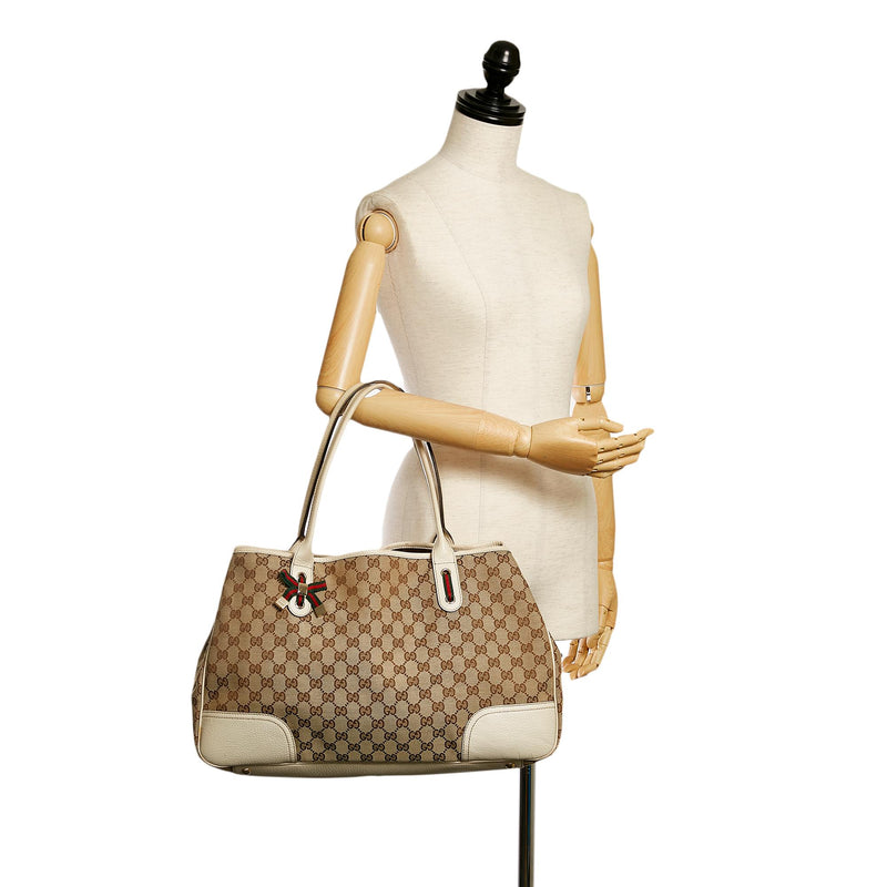 Gucci GG Canvas Princy Tote Bag (SHG-34732)