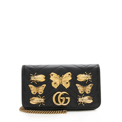Gucci Matelasse Leather GG Marmont 