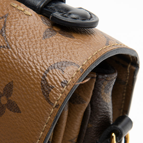 Louis Vuitton Reverse Monogram Pochette Metis Shoulder Bag – LuxeDH