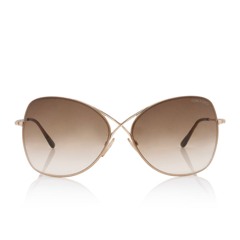 Tom Ford Colette Butterfly Sunglasses (SHF-23188) – LuxeDH