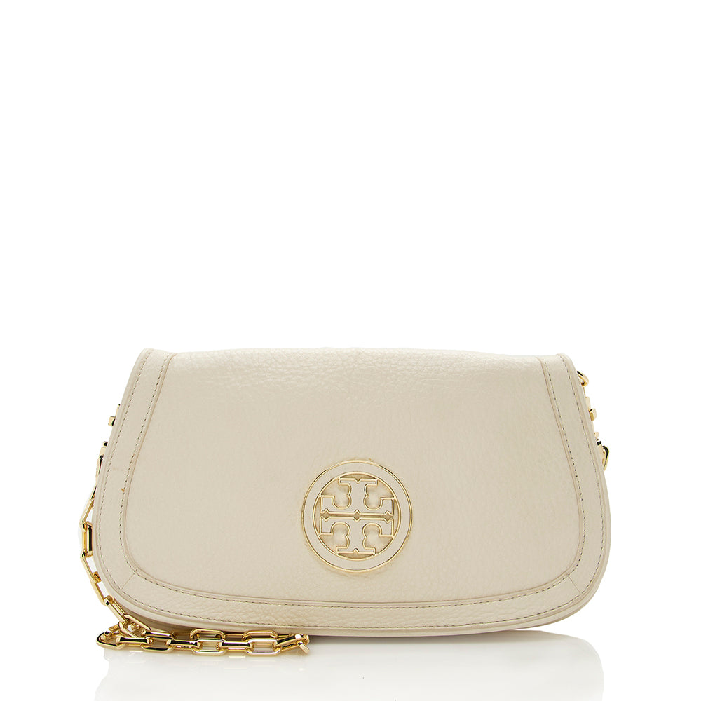 Tory Burch Leather Amanda Clutch (SHF-17528) – LuxeDH