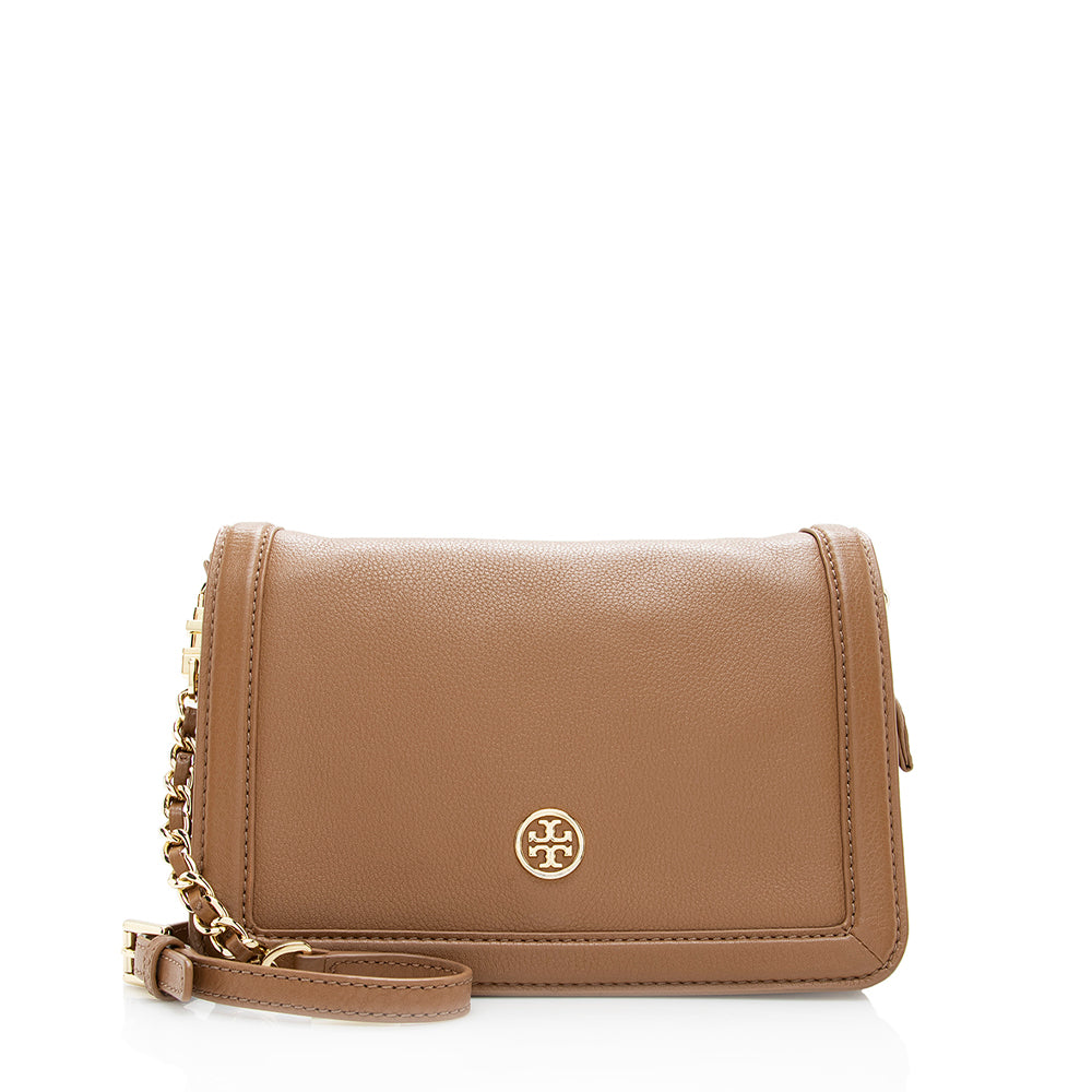 Tory Burch Leather Wallet On Chain Bag (SHF-18432) – LuxeDH