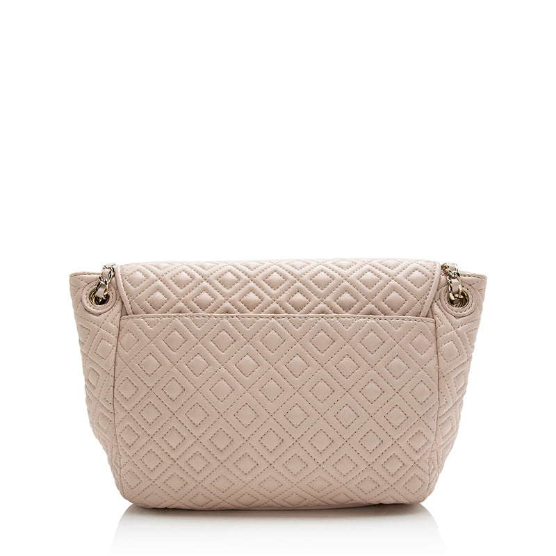 Tory Burch Quilted Leather Marion Small Flap Shoulder Bag (SHF-21761) –  LuxeDH