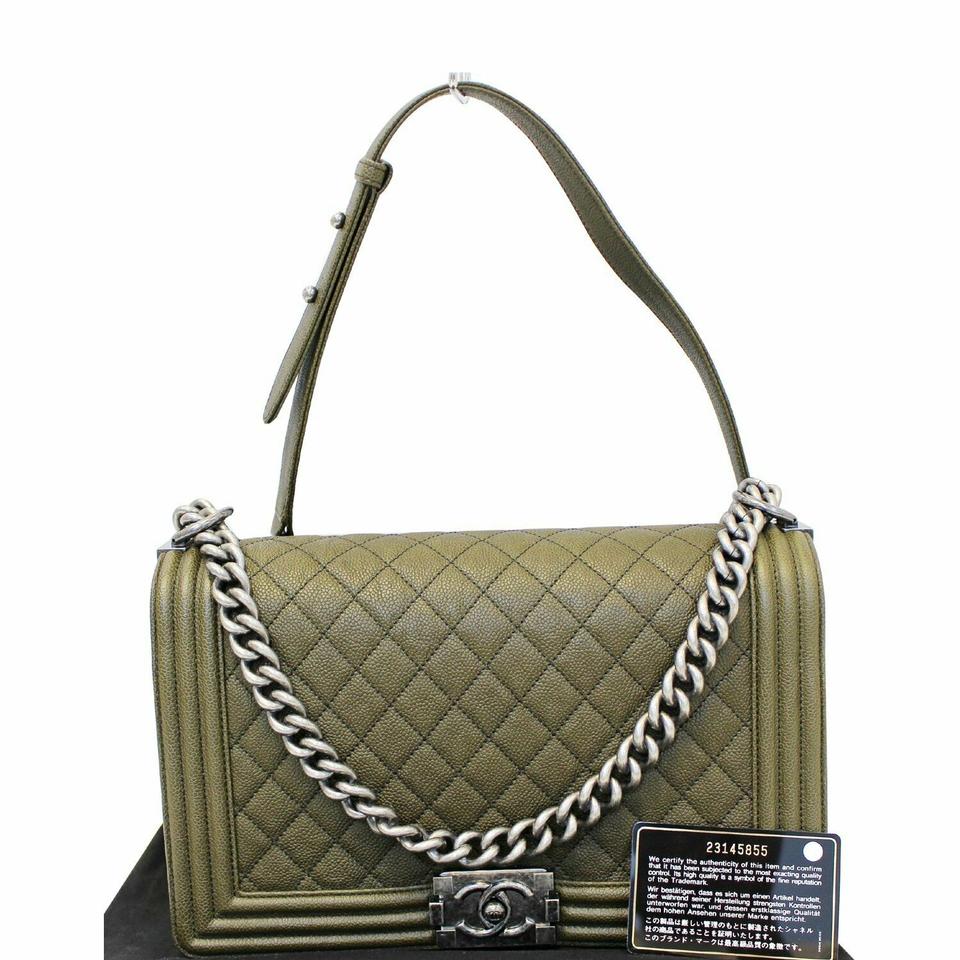 olive chanel bag