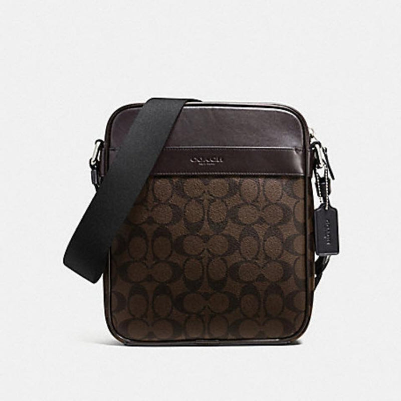 coach flight messenger bag