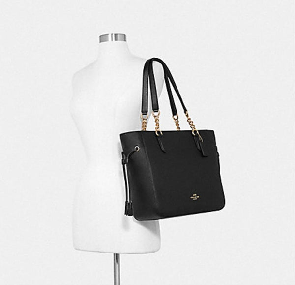 mollie tote black