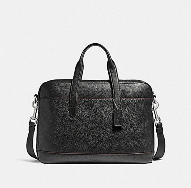 coach laptop briefcase