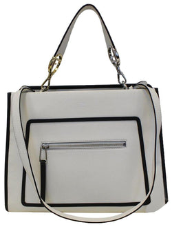 white fendi bag