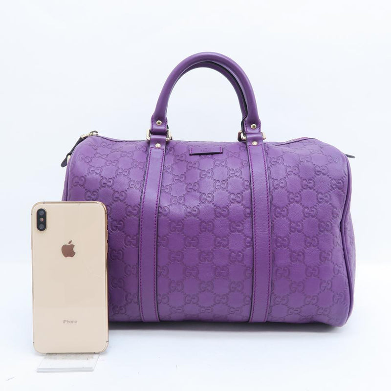 purple gucci bag