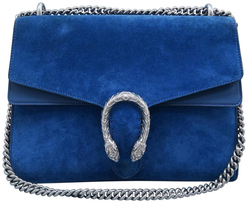 gucci dionysus blue suede