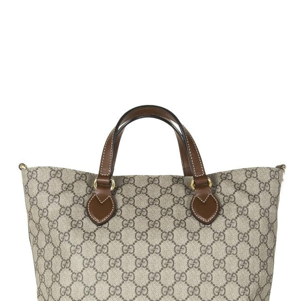 gucci eden small gg supreme tote bag