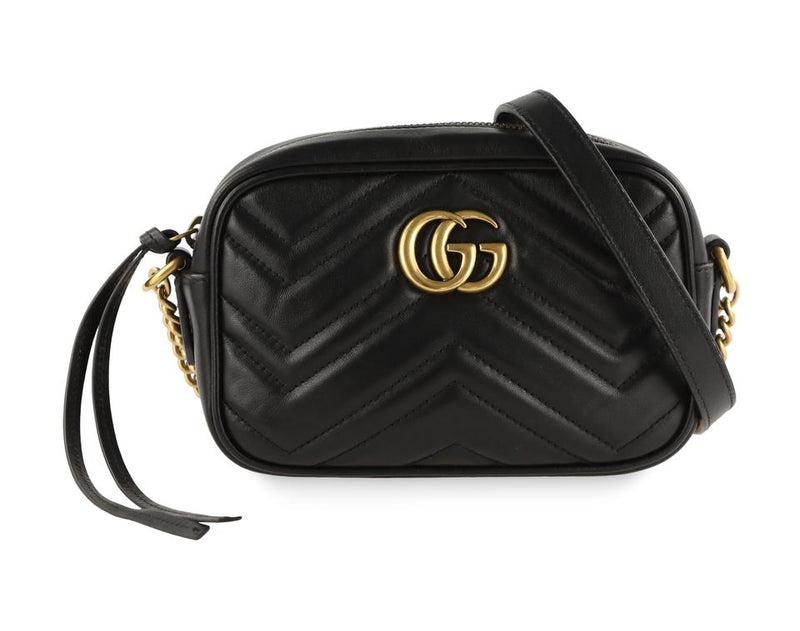 gucci marmont matelasse small shoulder bag