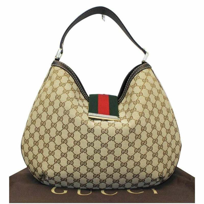 gucci web hobo bag