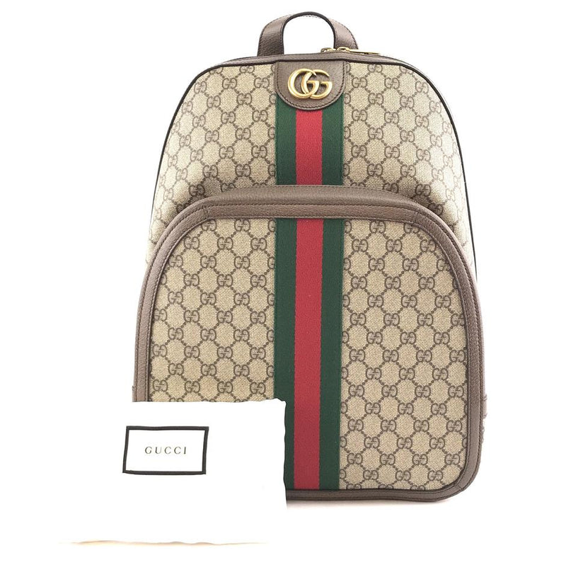 gucci backpack green and red stripes