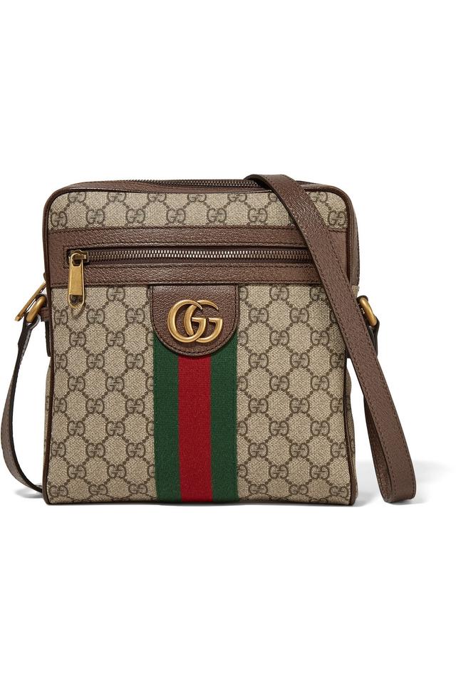 Gucci Ophidia Small Beige Gg Supreme Canvas Messenger Bag – LuxeDH