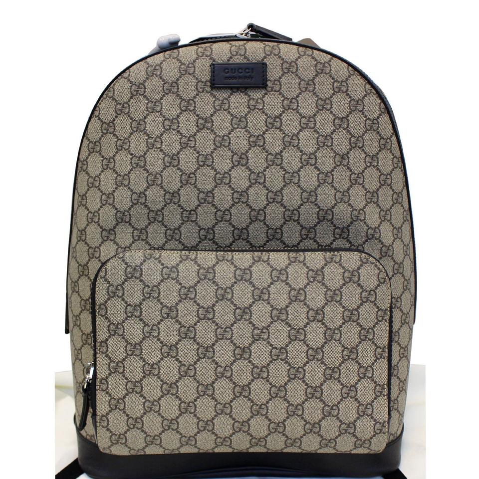Gucci Monogram Supreme 406370 Backpack 