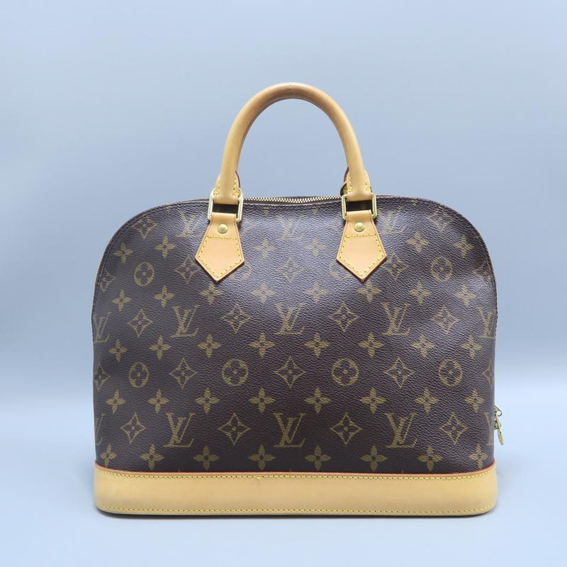 Louis Vuitton Alma Pm Brown Monogram Canvas Tote – LuxeDH