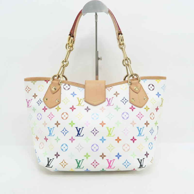 Louis Vuitton Annie Gm White Monogram Multicolore Canvas Shoulder Bag – LuxeDH