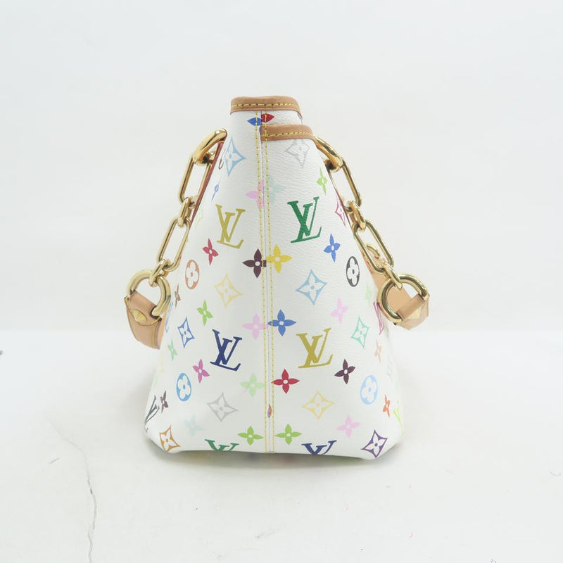 Louis Vuitton Annie Gm White Monogram Multicolore Canvas Shoulder Bag – LuxeDH