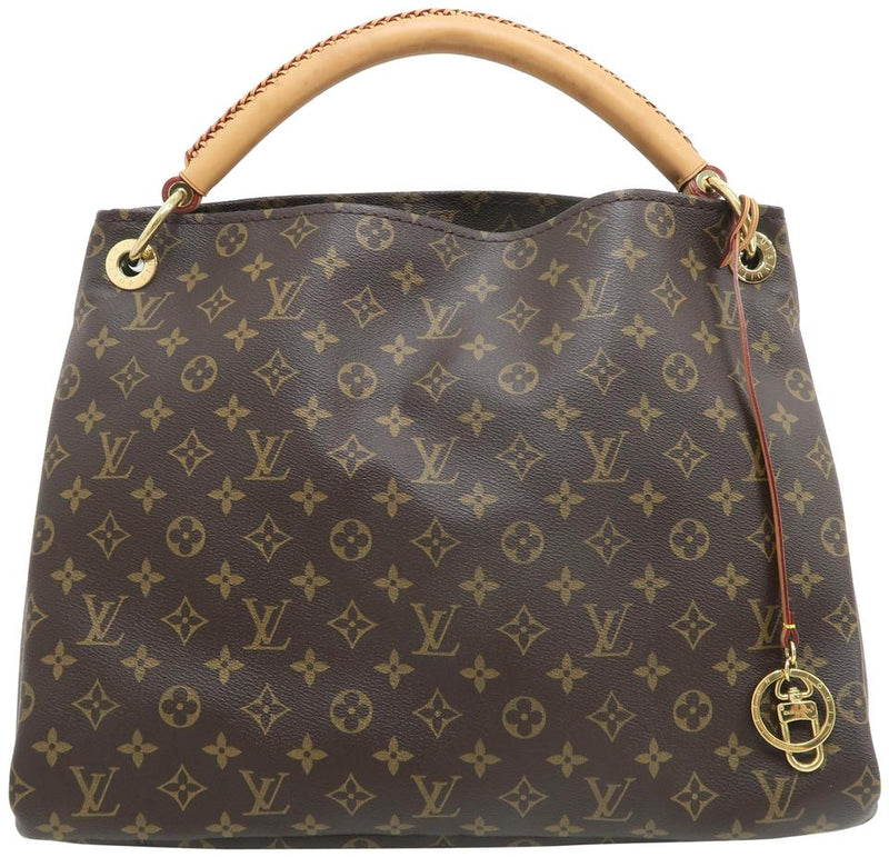 Louis Vuitton Artsy Mm Monogram Brown Canvas Hobo Bag – LuxeDH