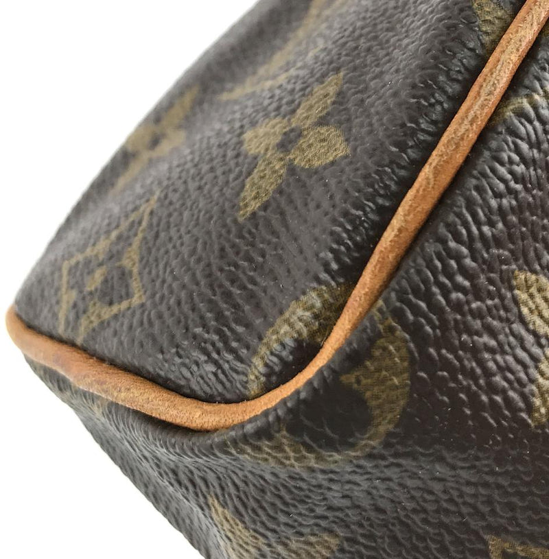 Louis Vuitton Clutch Speedy Rare Mini Nano Hi Mini Baby Cosmetic Brown Monogram Canvas Satchel ...