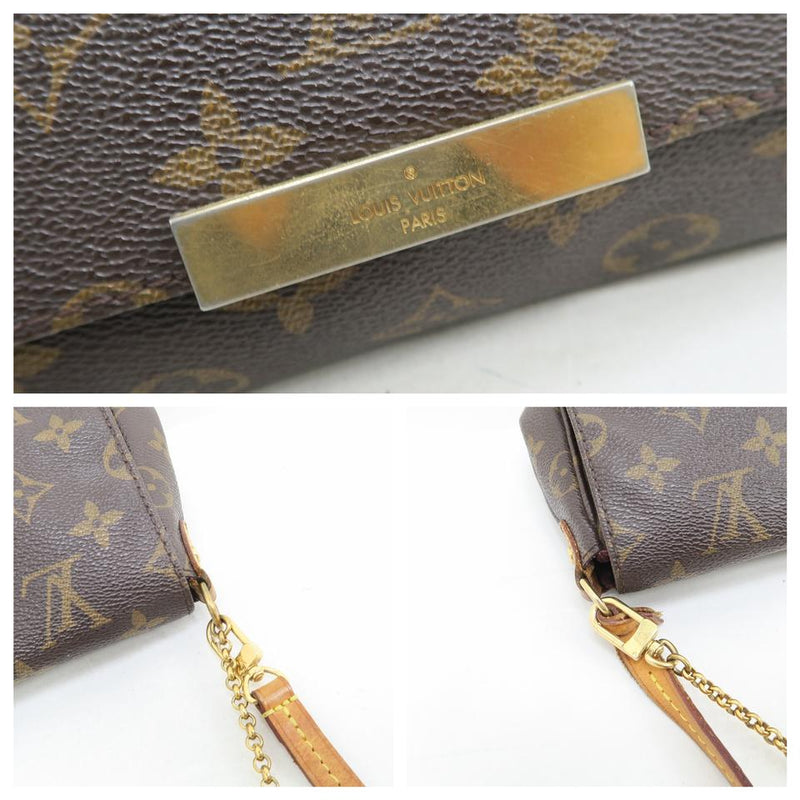 Louis Vuitton Favorite Mm Monogram Brown Canvas Cross Body Bag – LuxeDH