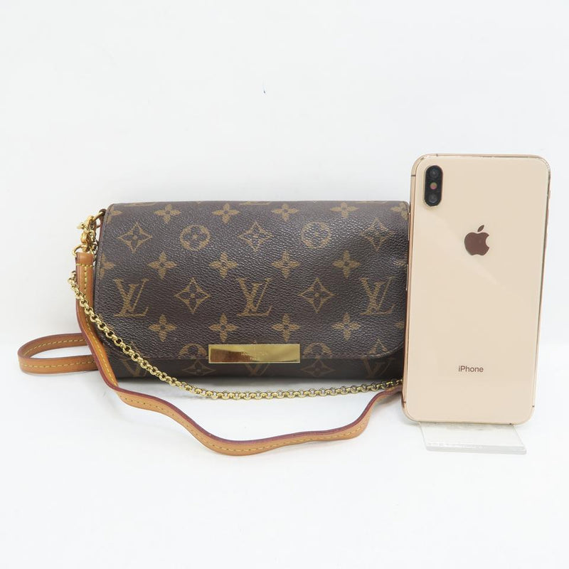 Louis Vuitton Favorite Pm Monogram Brown Canvas Cross Body Bag – LuxeDH