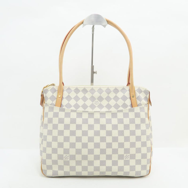 LOUIS VUITTON Damier Azur Figheri PM Shoulder Bag