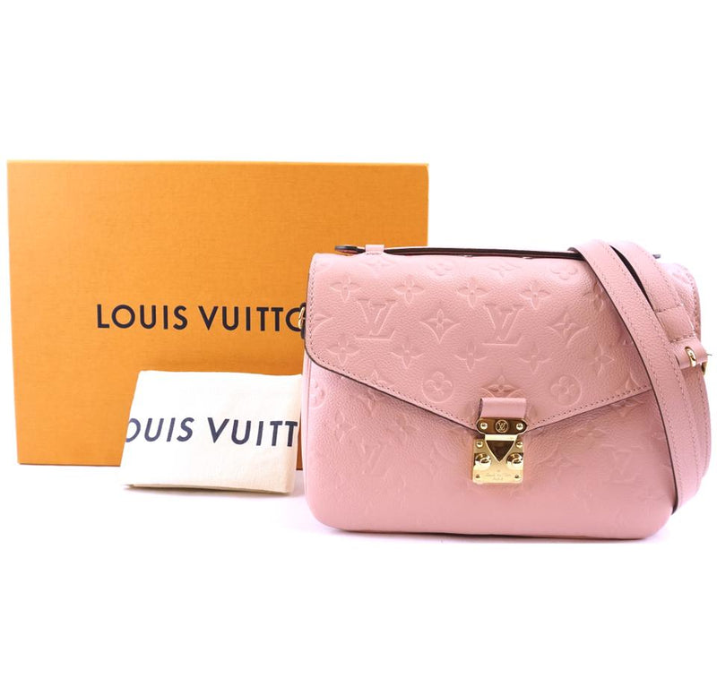 Louis Vuitton Flap Pochette Metis Detachable Strap Long Shoulder Pink Rose Poudre Monogram ...