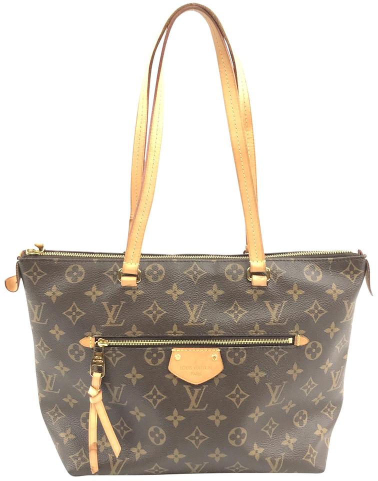 Louis Vuitton Pm Zip Zipper Top Tote Work Everyday Brown Monogram Canvas Shoulder Bag – LuxeDH