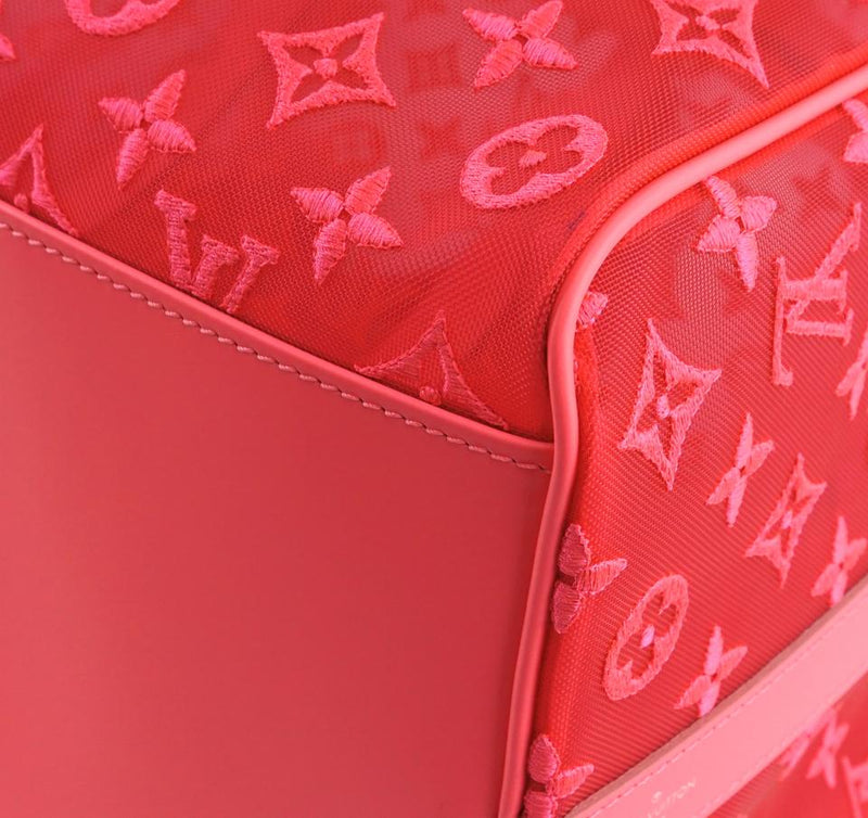 Louis Vuitton Rose Clair Monogram Valentine’s Day ILLUSTRE Vernis Leather Bag Charm Gold Hardware, 2022 (Like New)