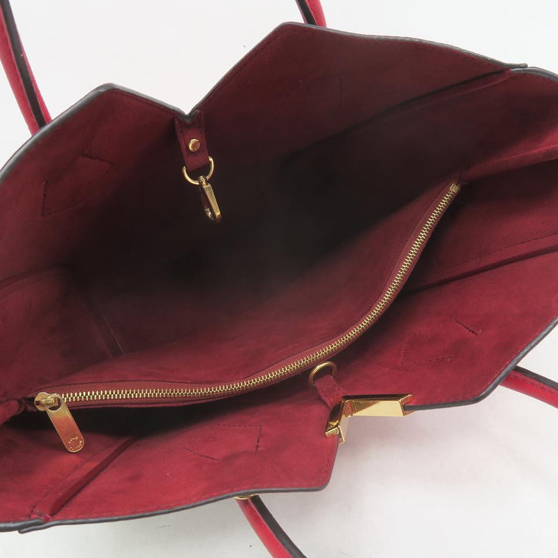Louis Vuitton Kimono Calfskin Brown&red Monogram Canvas and Calf Leather Satchel – LuxeDH