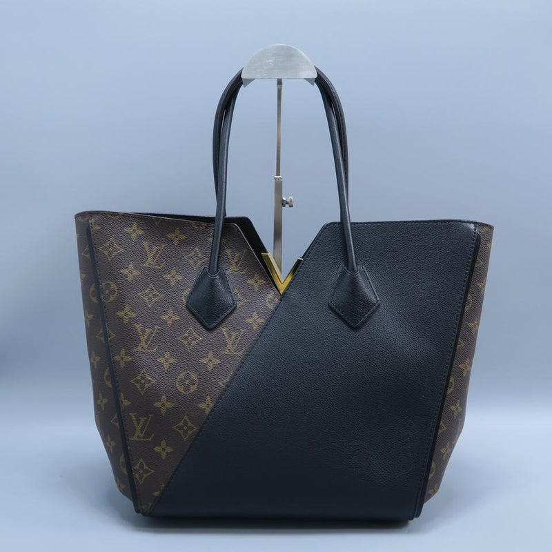 Louis Vuitton Kimono Monogram Brown&black Canvas&calfskin Tote – LuxeDH