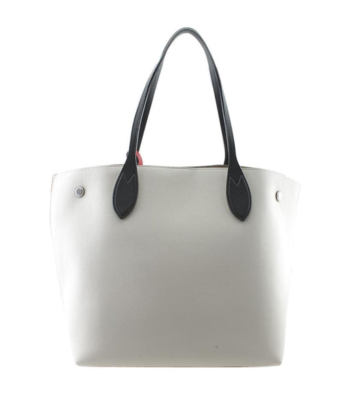 Louis Vuitton Lockme Go M55237 White Leather Tote - SHD3A-11560 | LuxeDH
