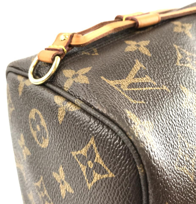 Louis Vuitton Neverfull Nm New Model Pm Tote Work Everyday Brown Monogram Canvas Shoulder Bag ...