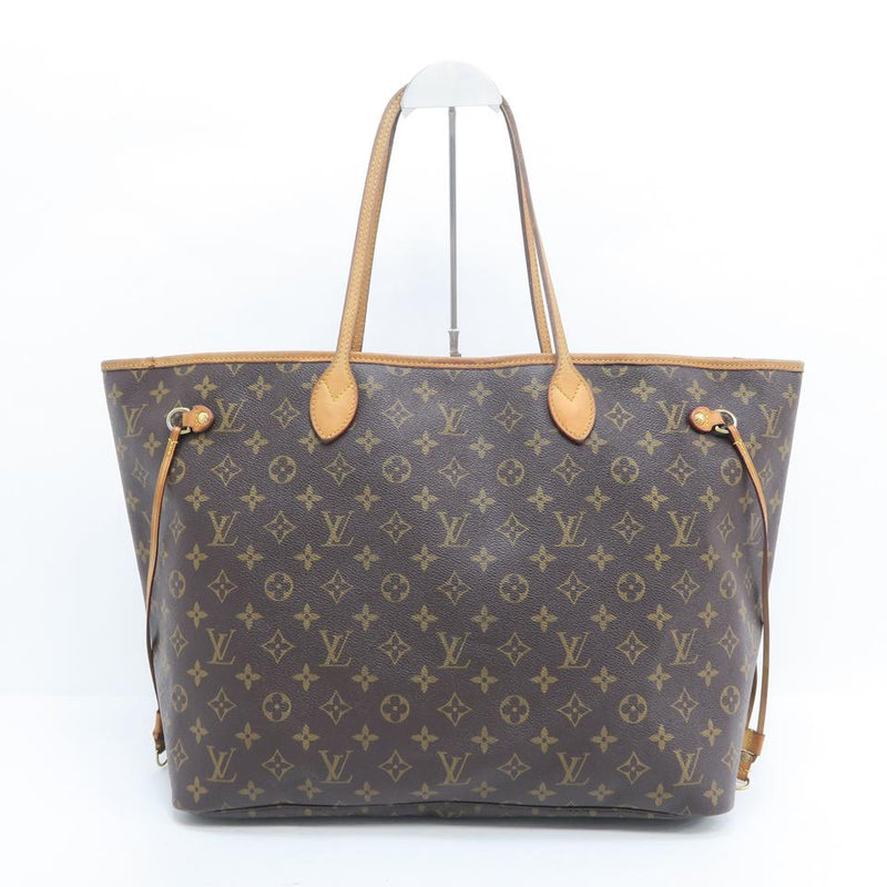 Louis Vuitton Neverfull Gm Monogram Brown Canvas Shoulder Bag – LuxeDH