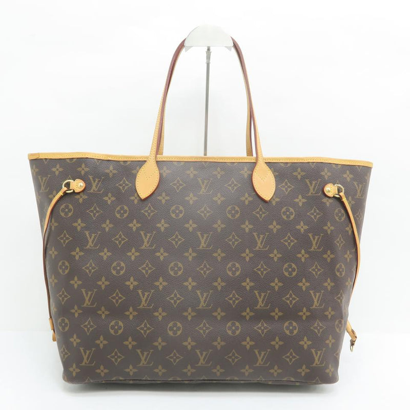 Louis Vuitton Neverfull Gm Monogram Brown Canvas Shoulder Bag – LuxeDH