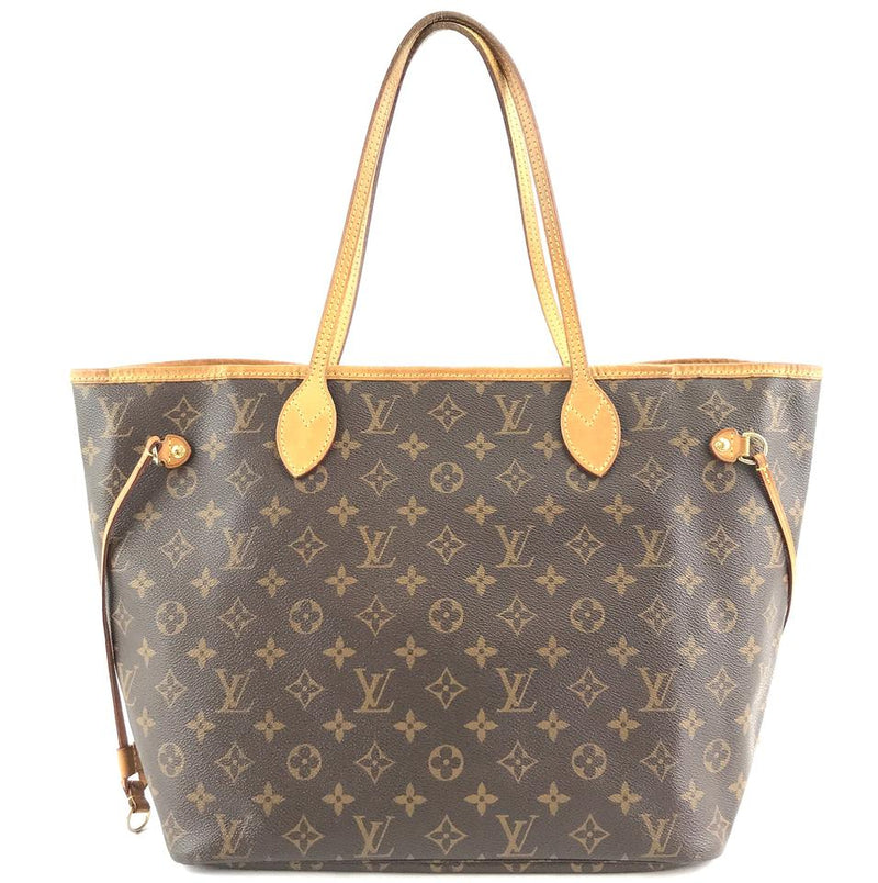 Louis Vuitton Neverfull Neo New Model Nm Mm Tote Everyday Work Brown Monogram Canvas Shoulder ...