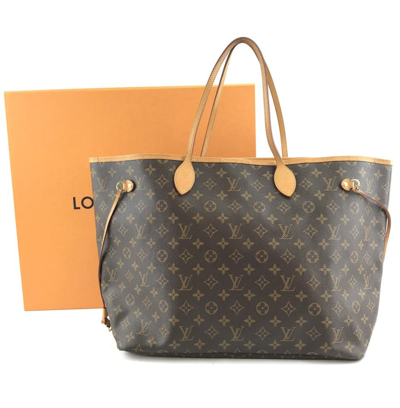 Louis Vuitton Neverfull Neo Large Gm Tote Work Brown Monogram Canvas Shoulder Bag – LuxeDH