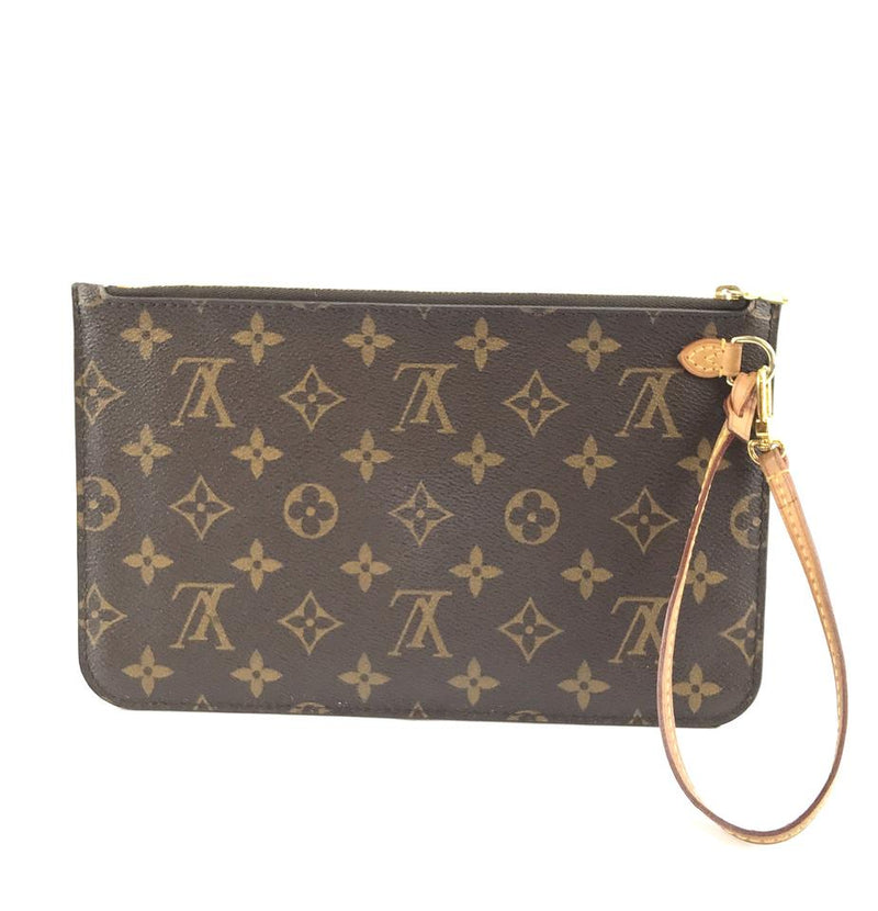 Louis Vuitton Neverfull Pochette XL For Mm and Gm Wristlet ...